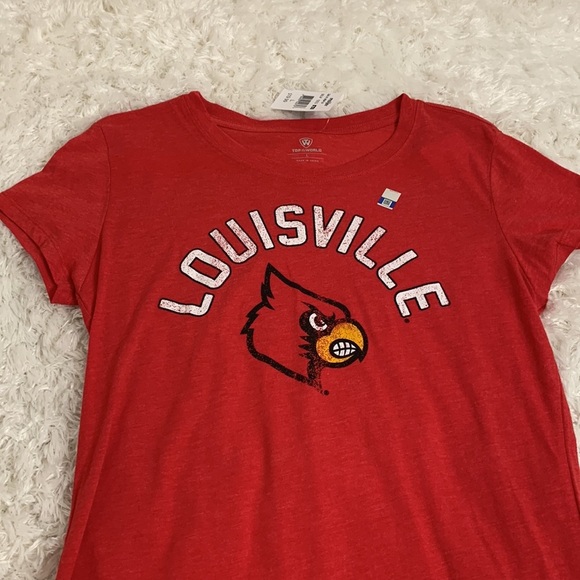 NWT Womens Louisville Cardinals T Shirt Sz L - Picture 3 of 10